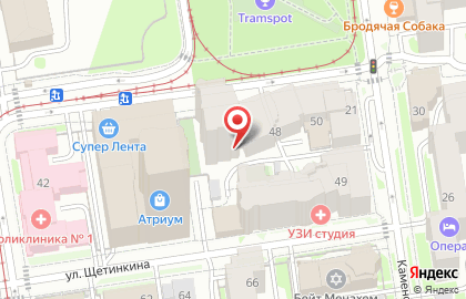 Студия-парикмахерских услуг и косметики для волос White Corner на карте