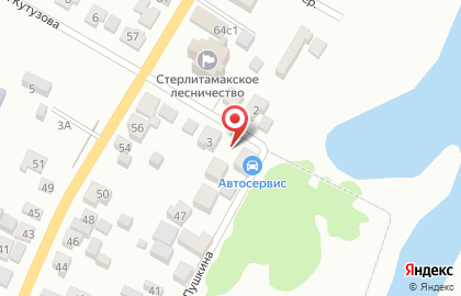 Автосервис в Уфе на карте