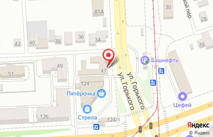 Автотехцентр в Калининском районе на карте