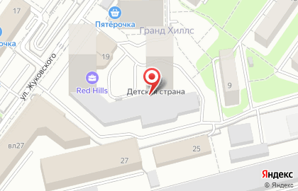 Платёжный терминал МКБ на улице Жуковского на карте