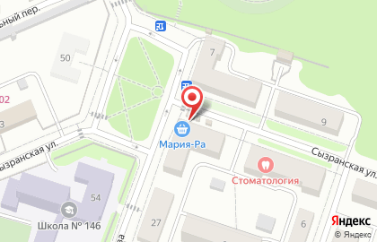 Киоск по продаже молочной продукции в Первомайском районе на карте