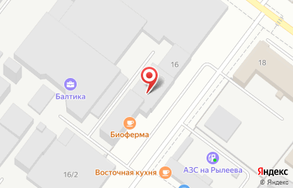 Служба доставки Два Шефа в Советском районе на карте