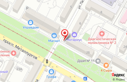 Магазин молочной продукции Волжаночка в Краснооктябрьском районе на карте