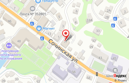 Домострой на Сочинской улице на карте