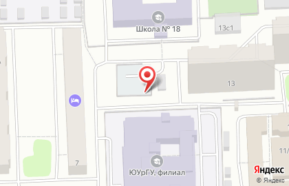 Автостоянка в Нижневартовске на карте