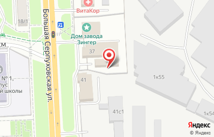 Евросеть в Подольске (ул Большая Серпуховская) на карте