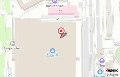 Мебельный салон Рандеву в Октябрьском районе на карте
