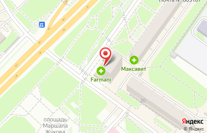 Аптека Farmani на проспекте Гагарина, 186 на карте
