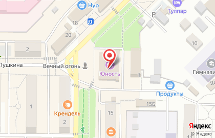 Салон оптики Линзочки на улице Бурмистрова на карте