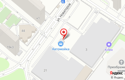 Автокомплекс в Обручевском районе на карте