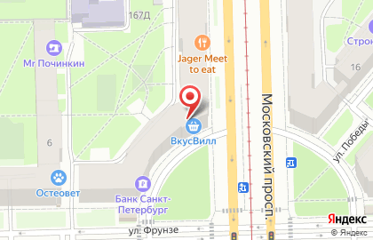 Русфинанс банк на Московском проспекте, 171 на карте