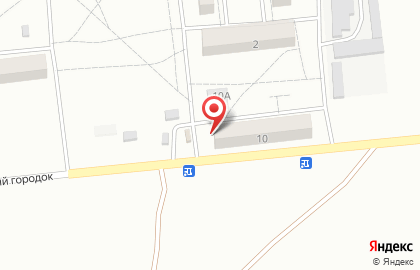 Продуктовый магазин Гермес на улице Военного городка на карте
