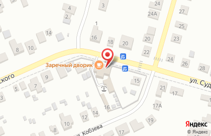 Продуктовый мини-маркет Светофор в Зареченском районе на карте