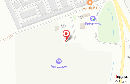 Автодром на ​Пролетарской улице на карте