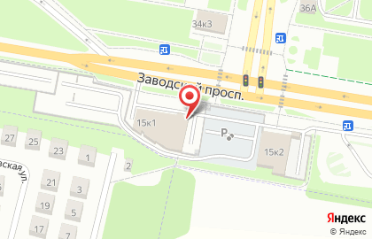 СТО Евроавто в Заводском переулке на карте