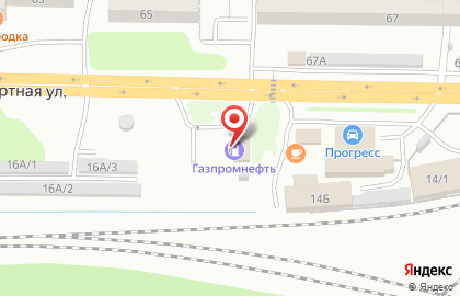 АЗС в Новокузнецке на карте