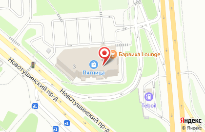 Магазин товаров для плавания Arena на Дубравной улице на карте
