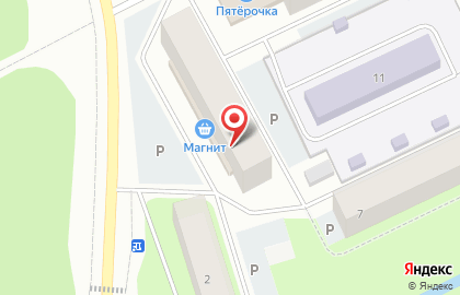 Супермаркет Магнит на Комсомольской на карте