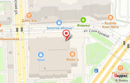 Магазин БиGoodи на улице Воровского на карте
