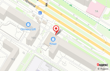 Кафе Hot Chicken на улице Ленина на карте