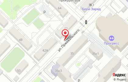 Квартирный вопрос на улице Пржевальского на карте
