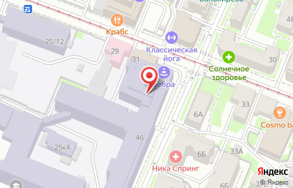 Автошкола ЗЕБРА на Большой Печерской улице на карте