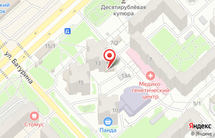 Оранта-Красноярск на улице Молокова на карте
