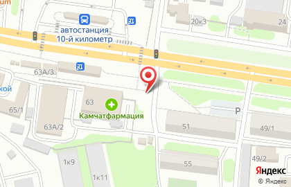 Магазин Блеск в Петропавловске-Камчатском на карте