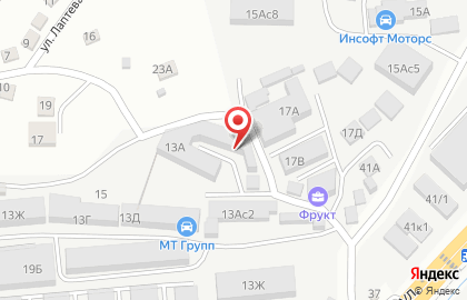 Транспортная компания во Владивостоке на карте