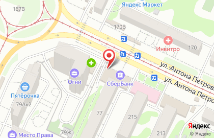 Магазин бытовой химии в Ленинском районе на карте