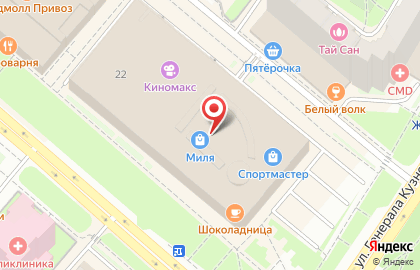 Кофейня Шоколадница на метро Жулебино на карте