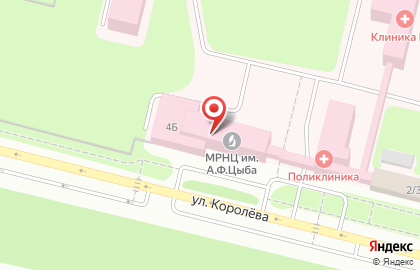 Представительство университета Синергия на улице Королёва на карте