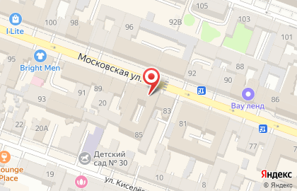 Мир Обуви на Московской улице на карте