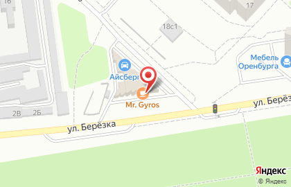 Кафе-закусочная Mr.Gyros в Дзержинском районе на карте