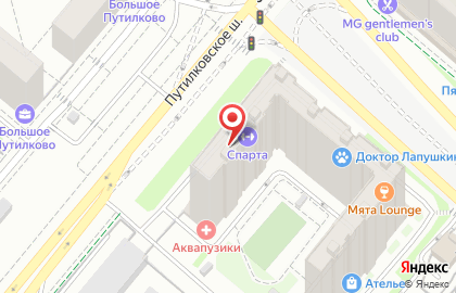 Студия индивидуального фитнеса и массажа Power-Style на Новотушинской улице на карте
