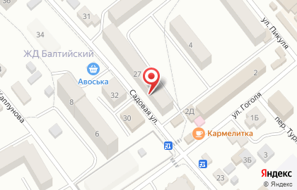 Марафет на Садовой улице на карте