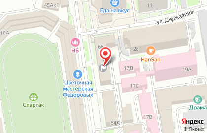 государственное казенное учреждение Новосибирской области Управление контрактной системы на карте