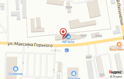 Автомагазин AB61.ru на улице М.Горького на карте