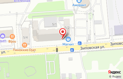 Магазин Знаем Играем на Зиповской улице на карте