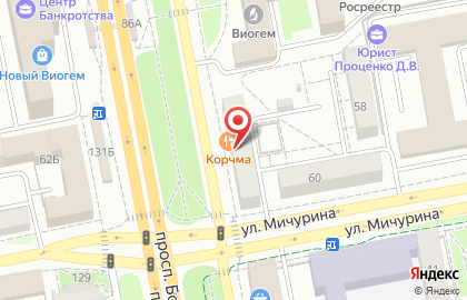 Служба эвакуации №1 в Белгороде на карте