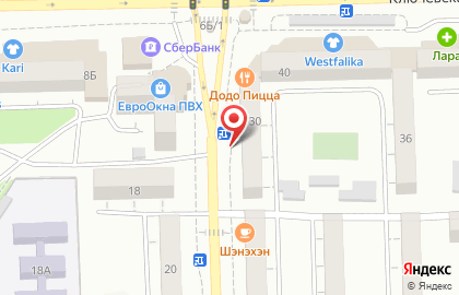 МТС в Октябрьском районе на карте