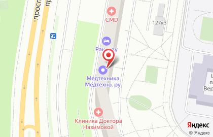 Медицинский магазин и товар для здоровья Медтехно.ру на карте