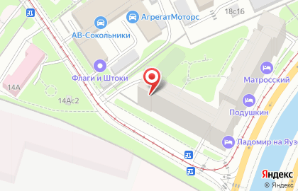 Похоронное бюро Ритмос на Электрозаводской на карте