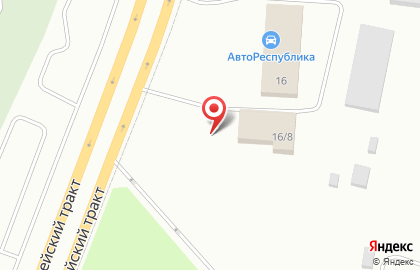 РусАрм на Енисейском тракте на карте
