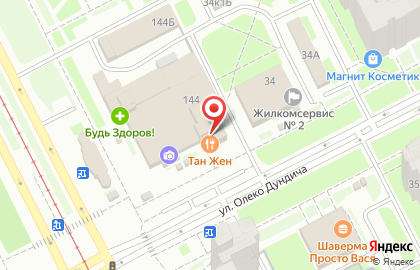 Фирменный магазин Великолукский мясокомбинат на Бухарестской улице, 144 на карте