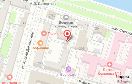 Тэмп на улице Володарского на карте