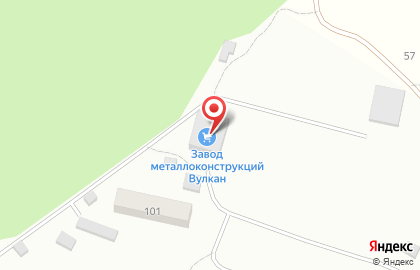 Завод металлоконструкций Вулкан на карте