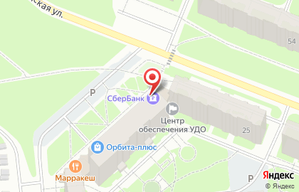 Служба курьерской доставки СберЛогистика на Октябрьском проспекте на карте