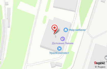 Деловые Линии на карте
