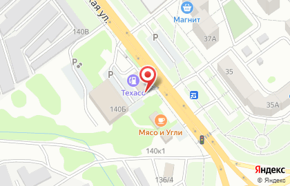 АЗС Texaco на карте